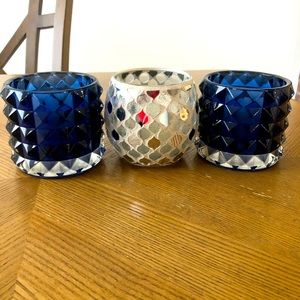 3 Piece Candle Holder Set